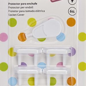 Záslepka do zásuvky – 6ks včetně klíčku