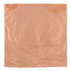 Zlatící plátky imitace mědi 14x14cm 25ks v knížce