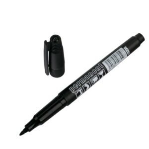 Značkovač permanentní s tenkým hrotem ČERNÝ