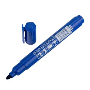 Značkovač permanentní široký hrot MODRÝ