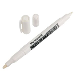 Značkovač permanentní oboustranný BÍLÝ